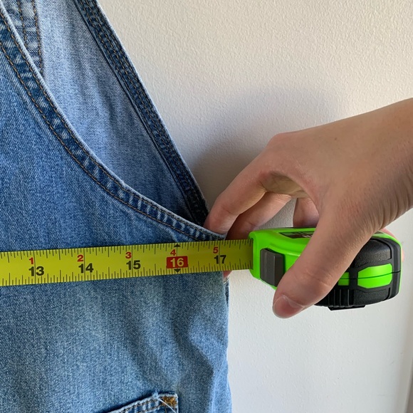 UNIONBAY Vintage Blue Denim Overalls size small - Picture 14 of 16